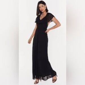Elegant Black Evening Gown